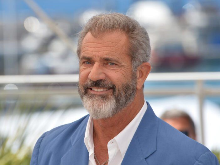 Mel Gibson på fotosamtalen for
