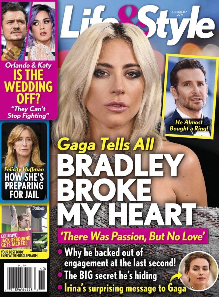 Bradley Cooper melkein osti Lady Gagalle kihlasormuksen ennen romanssin lopettamista?