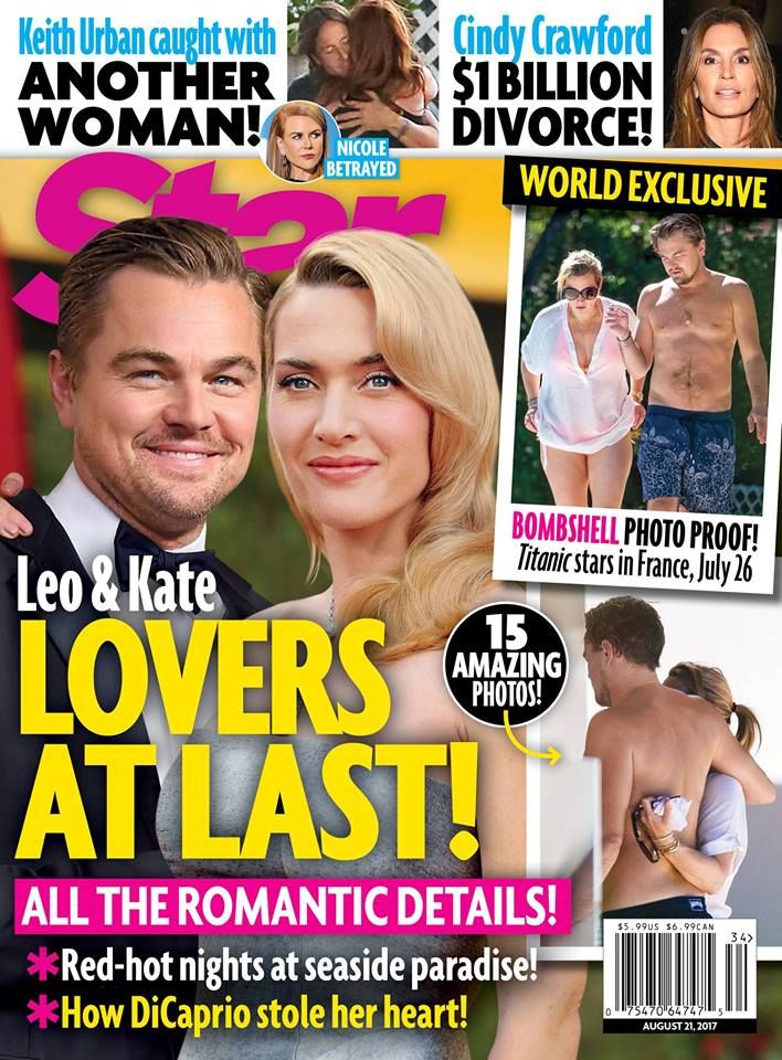 Leonardo DiCaprio, Kate Winslet NU sunt iubiți în sfârșit, în ciuda poveștii de copertă cu tabloid