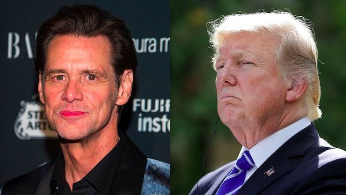 Jim Carrey napriek správe NEtvrdil, že Donald Trump je plazí ilumináti