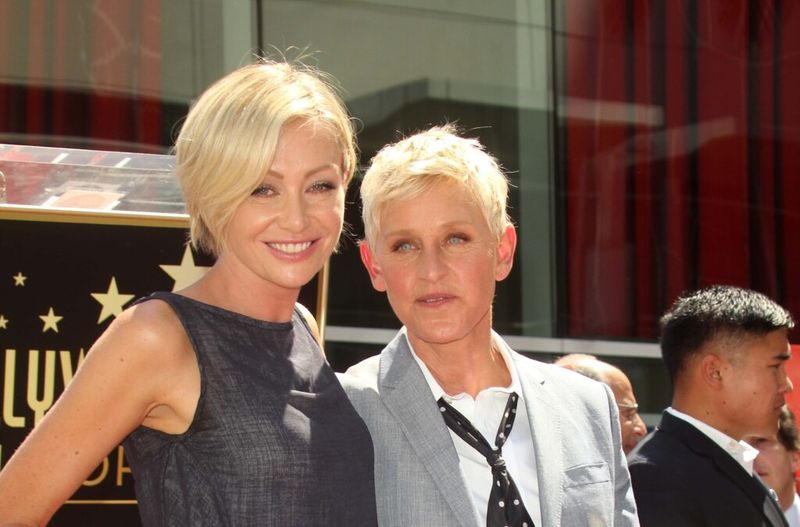 Portia de Rossi ja Ellen DeGeneres poseerivad DeGenerese ajal koos