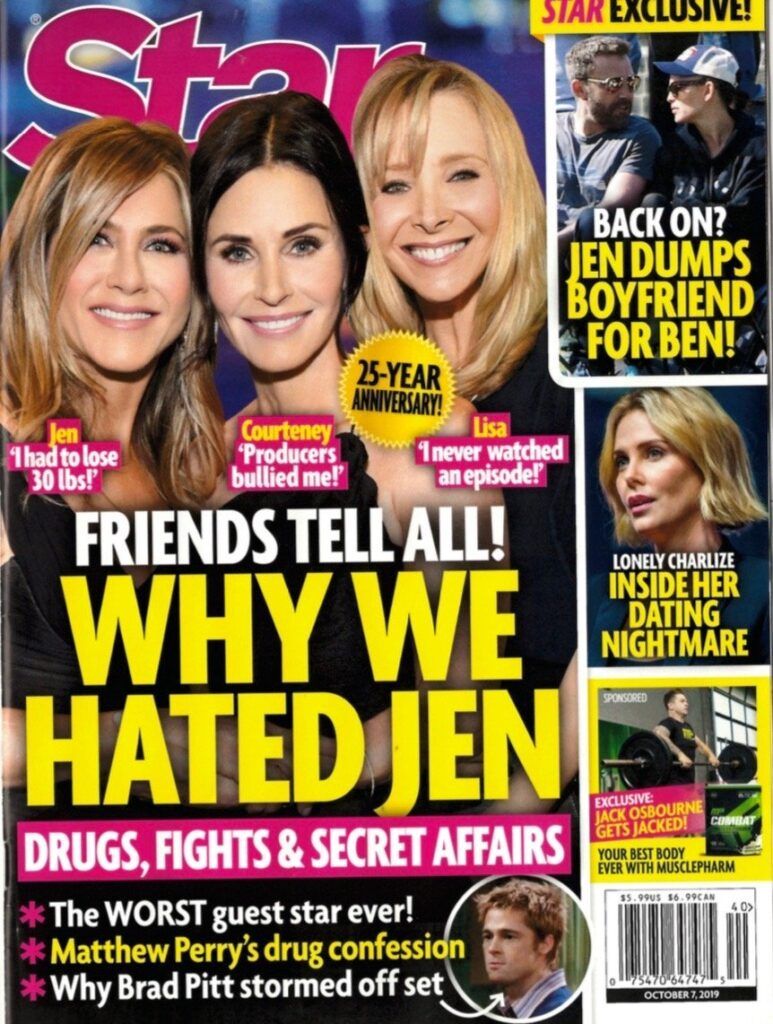 ¿Jennifer Aniston odiada por las coprotagonistas de 'Friends' mientras hacía el programa?