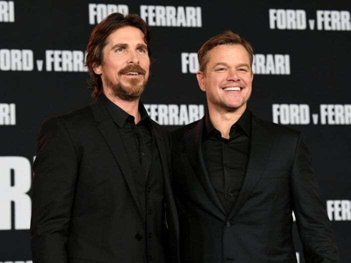 Christian Bale ve Matt Damon Fox