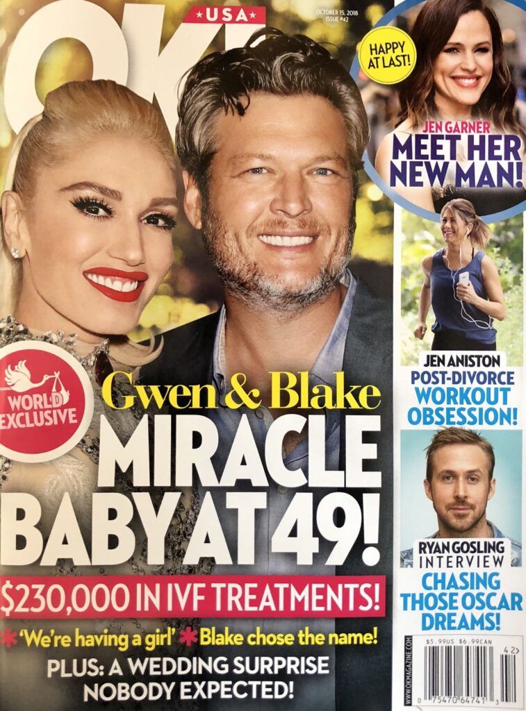 Gwen Stefani, Blake Shelton 'Miracle Baby' inventado por tabloide