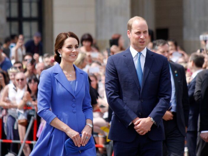 Kate Middleton ja prints William külastavad 2017. aastal Berliinis Brandenburgi väravat