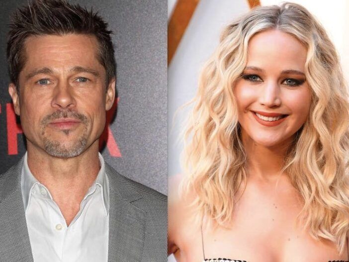 ¿Brad Pitt quería salir con Jennifer Lawrence?