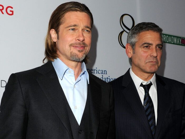 George Clooney lõpetas vaenu Brad Pittiga?