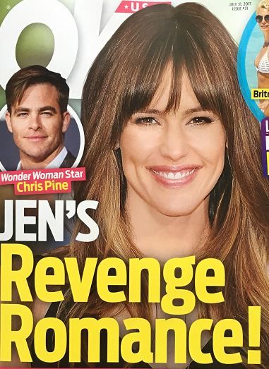 Jennifer Garner, Chris Pine NO están saliendo en Revenge Romance, a pesar de la historia de portada