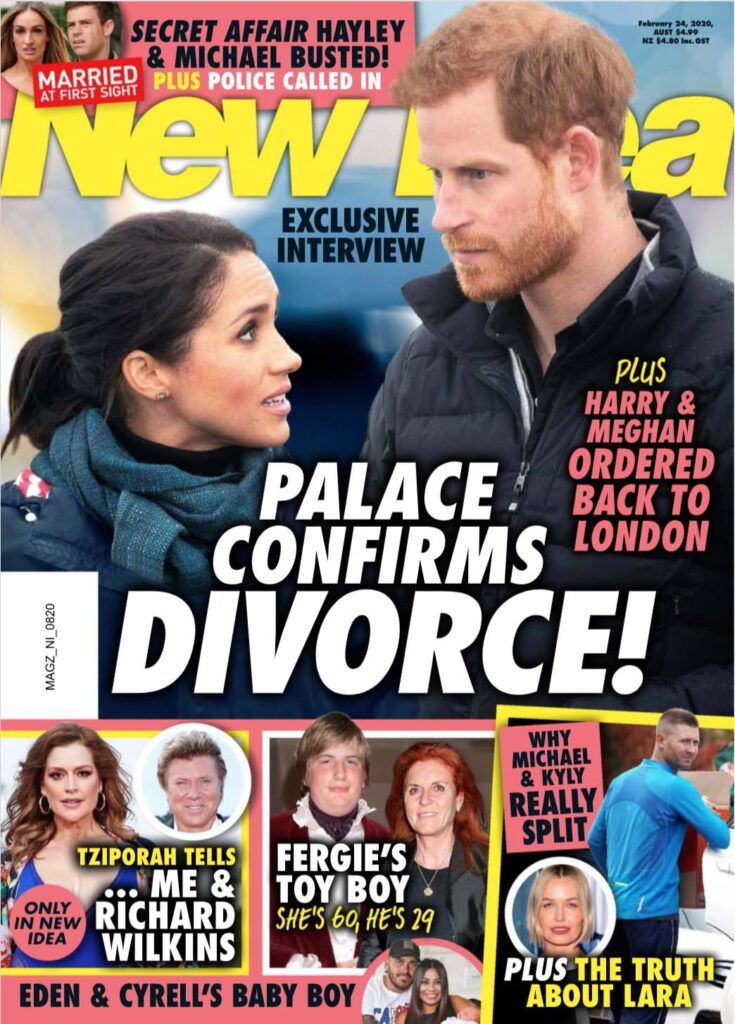 Meghan Markle och prins Harry skilsmässa bekräftad av Palace?