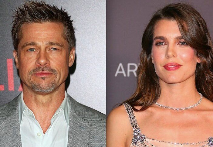 Brad Pitt NO está saliendo con la princesa Charlotte Casiraghi, a pesar del informe