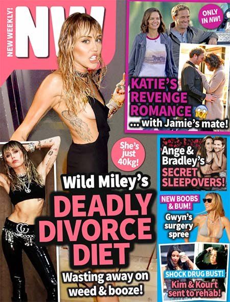 ¿Miley Cyrus sobre la 'dieta de divorcio mortal' después de la separación de Liam Hemsworth?