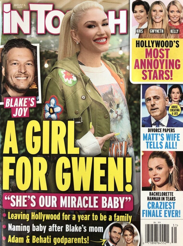 Gwen Stefani gravid med Blake Sheltons flicka?