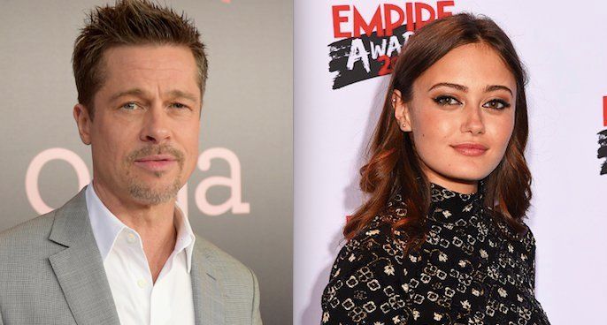 ¿Brad Pitt se enamora de Ella Purnell, de 21 años, que interpretó a la joven Angelina Jolie en 'Maléfica'?
