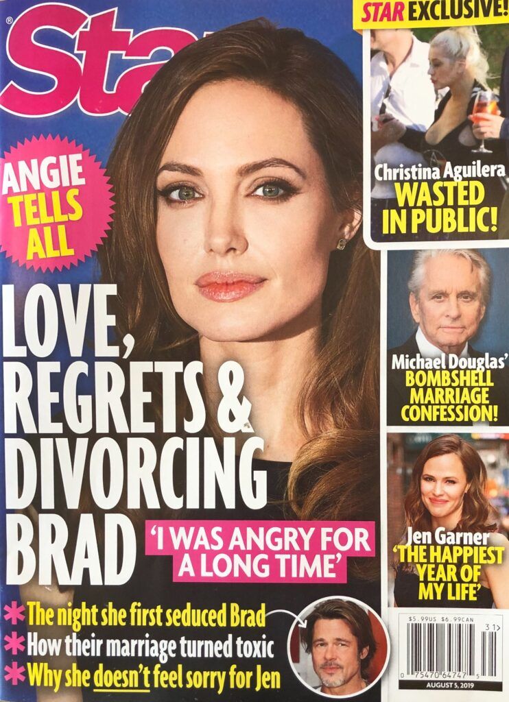Angelina Jolie NO dio una entrevista reveladora sobre Brad Pitt, a pesar del informe