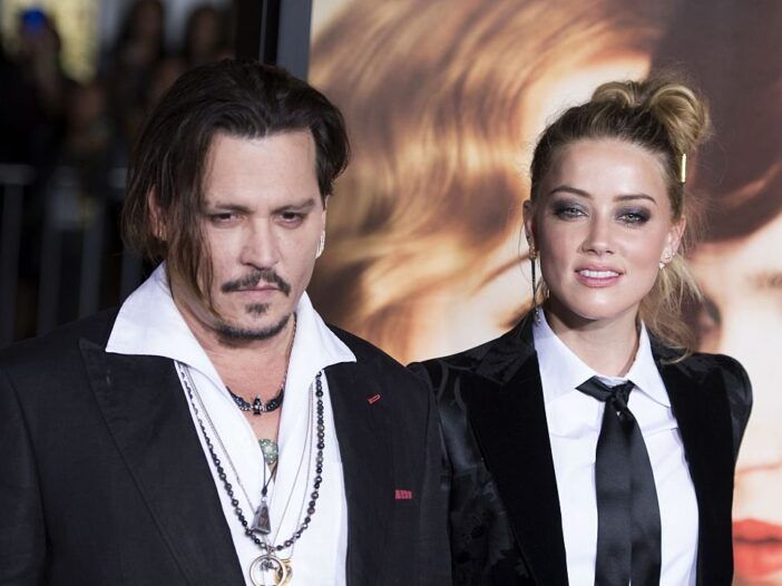 Johnny Depp și Amber Heard participă la premiera din Los Angeles