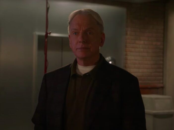 captura de pantalla de Mark Harmon como Gibbs en NCIS