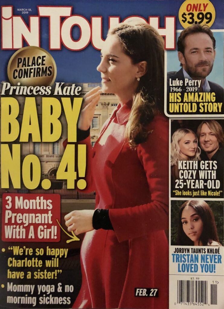Kate Middleton nėščia su 4 numeriu?