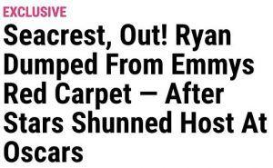 Červený koberec Ryan Seacrest