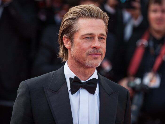 Brad Pitt con esmoquin.