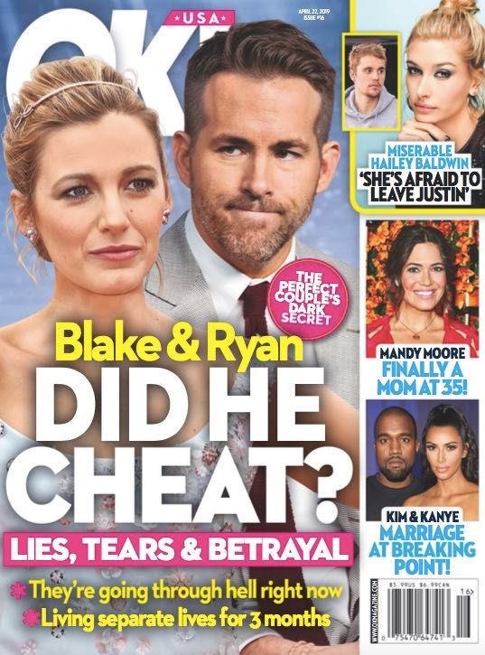 ¿Ryan Reynolds, Blake Lively se divorciaron por rumores de que los engañó?