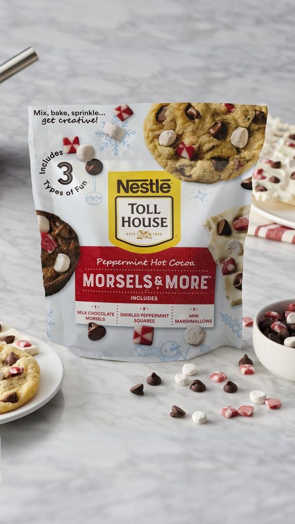 Nestlé Toll House Peppermint Hot Cacaa Morsels & More.