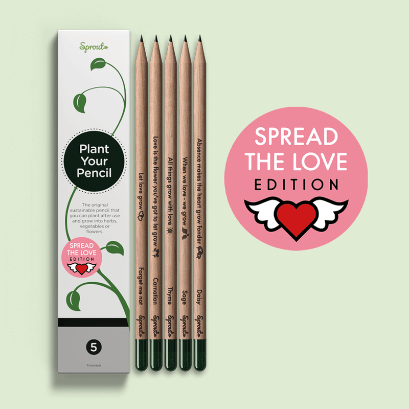Sprout blyanter | Spre kjærlighetsutgaven