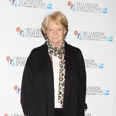 London, Storbritannia. 151012. Maggie Smith på den 56. BFI London Film Festival Quartet Photocall holdt Empire Cinema på Leicester Square, London. 15. oktober 2012.