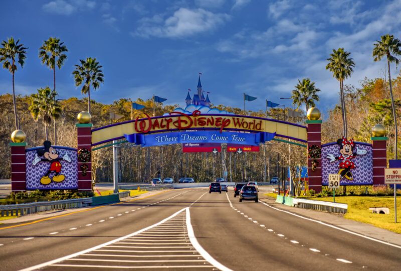 Arco de entrada de Walt Disney World