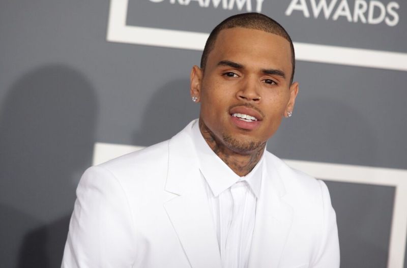 Chris Brown en los premios Grammy 2013